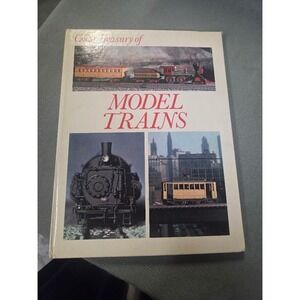 Color Treasury of Model Trains Crescent Books Hardcover Railway History Vintage